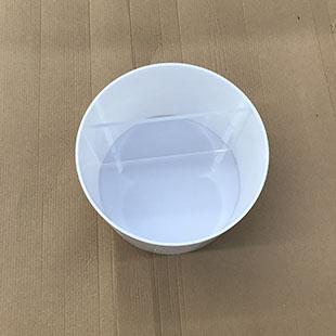 圆型乳白展架